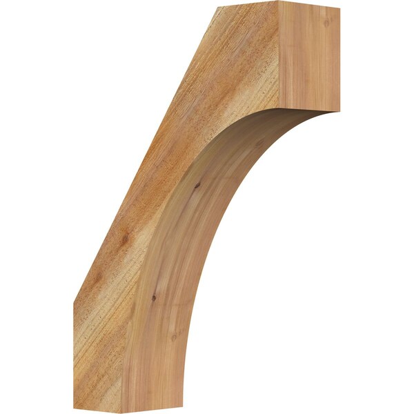 Ekena Millwork 6"W x 18"D x 26"H Westlake Rough Sawn Knee Brace, Western Red Cedar BRC06X18X26WTL00RWR - main